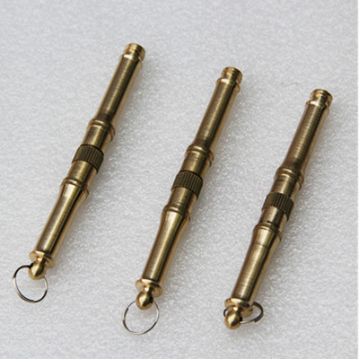 铜制鱼线子线打结器与不锈钢双头拔针 台钓线组精密打结的利器